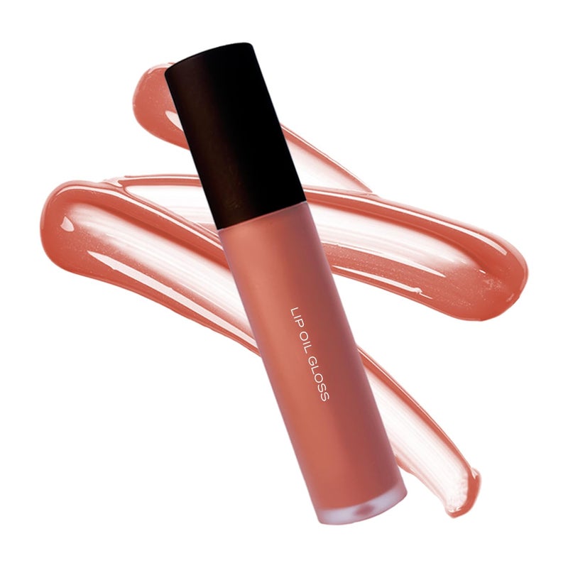 RUBY'S ORGANICS Lip Gloss for Women, Lip Balm for Girls, Hydrating, Non Sticky & Non Drying Formula, Long Lasting, Natural Organic Lip Makeup, Paraben Free -Toffee, 6.5ml - Image 1